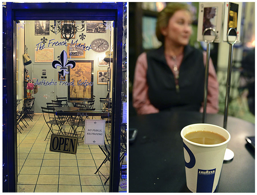 The French Market-Knoxville-door-lavazza coffee