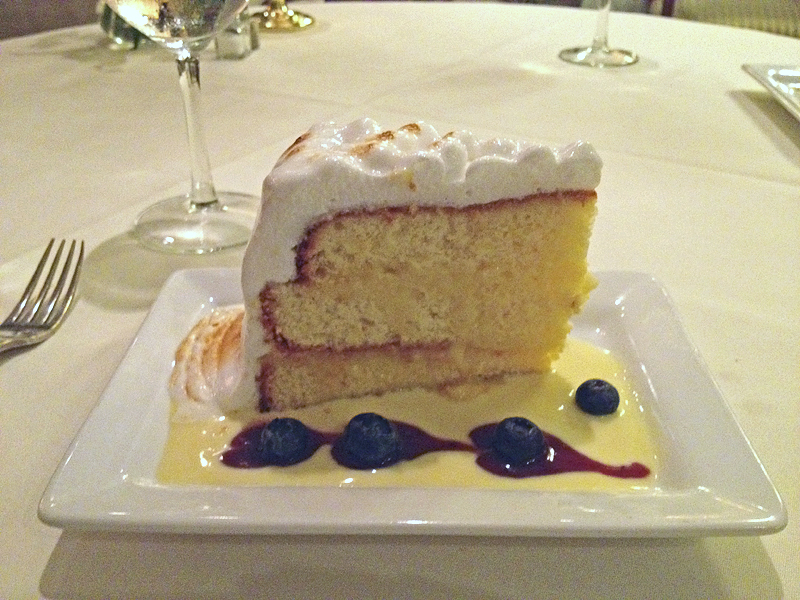 The Orangery - lemon chiffon cake