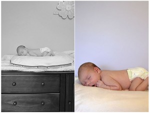 Newborn photos - baby lily