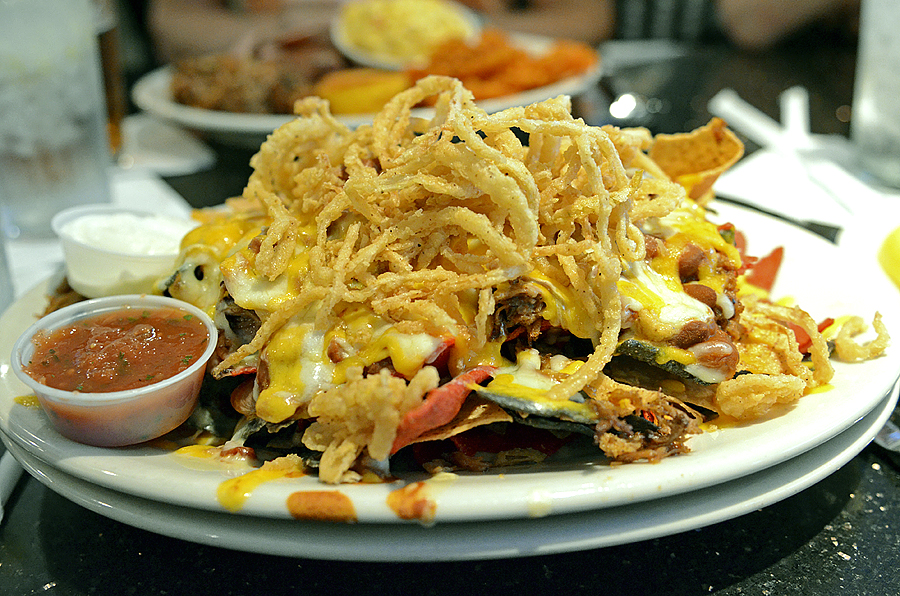 dead end bbq - pulled pork - nachos